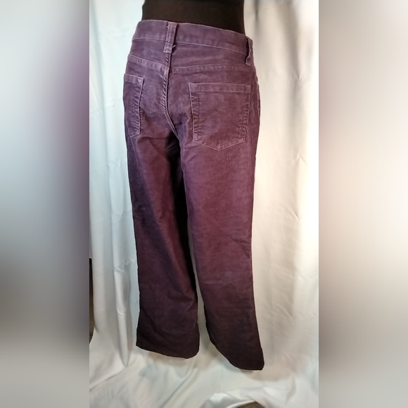 George and Martha dusk plum shaded corduroy pants - Picture 5 of 11